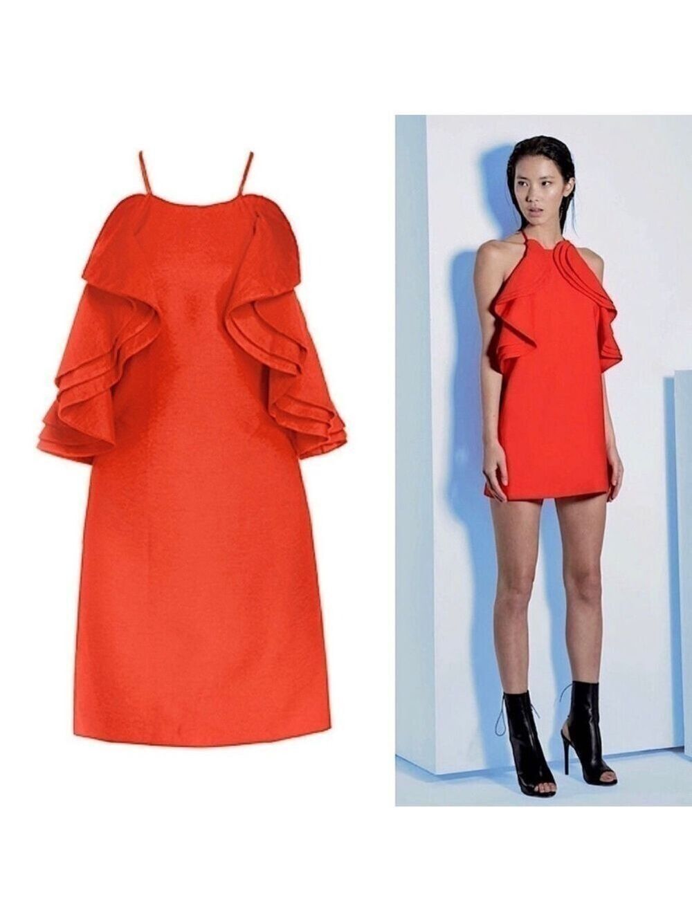 Revolve Cameo Wake Me Ruffled Mini Dress - Picture 5 of 12
